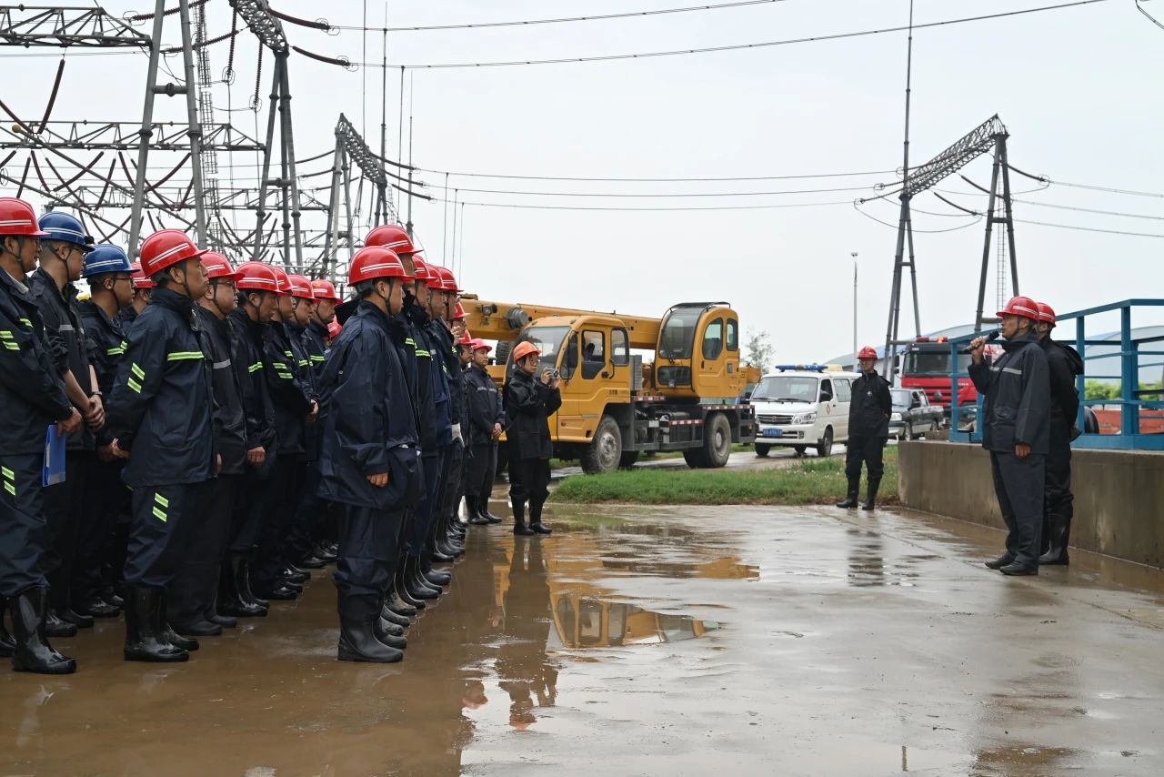 防汛保供，建投能源在行動